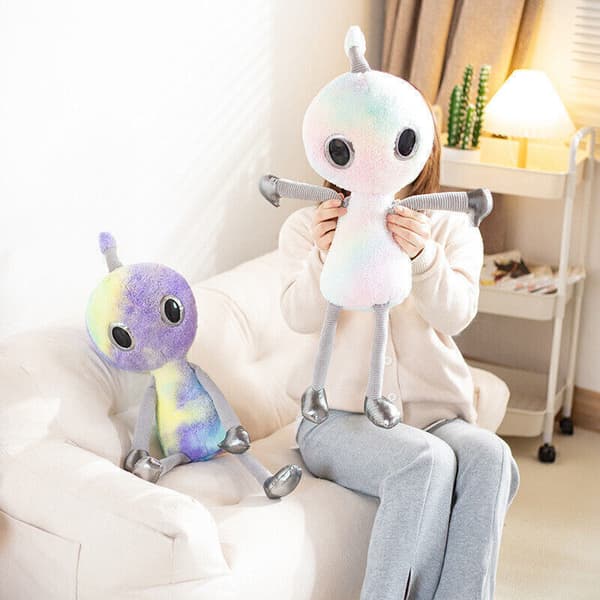Söt E.T Docka Alien Plysch Gosedjur Mjuk Leksak Monster Tecknad Docka för Barn Present Multicolour 68cm