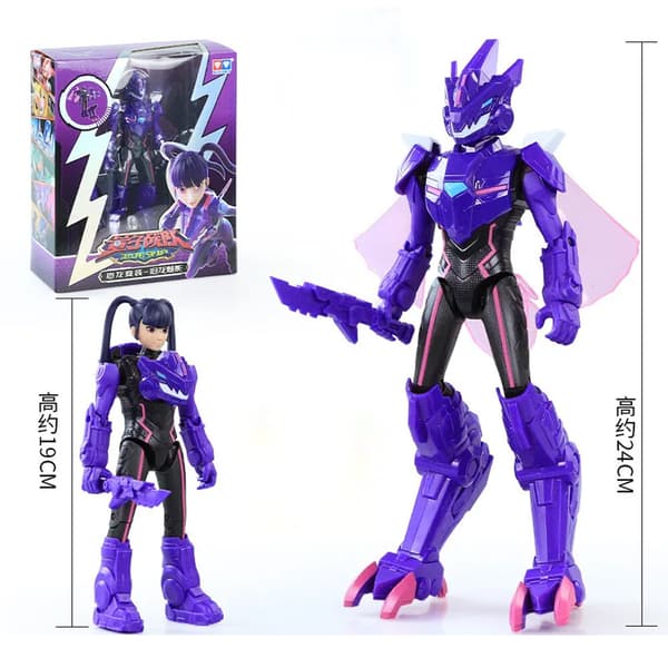 Quantum Heroes Dinoster Guardians LUCIO JAYMIN OZ Trina Action Figur Leksak Presenter DELBY With Original Box