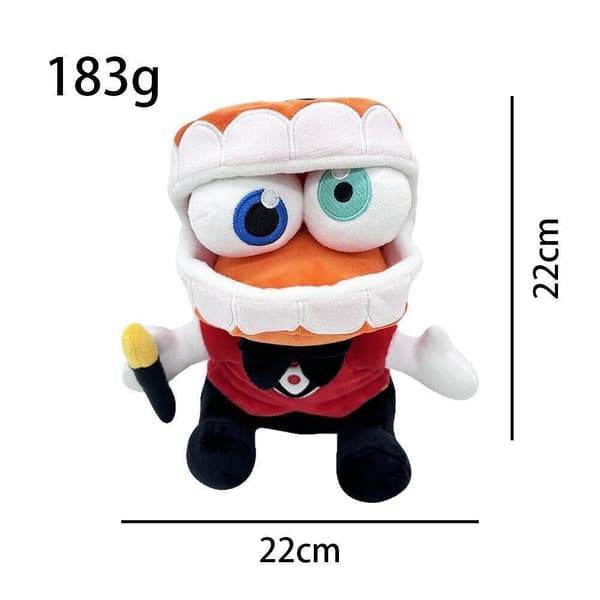 Fantastiska Digital Circus Gummigoo Serie Fylld Plyschdocka Leksak Fans Gåva mjuk 7