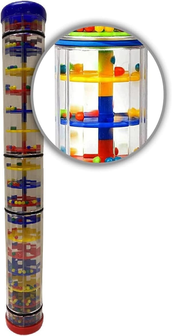 Regnmakare för barn Utbildning Leksaker Rain Stick Shaker Musik Sensorisk Hörsel 40 CM