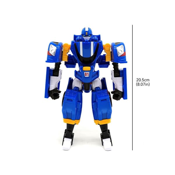 Tobot V Galaxy Detectives Transformer Robot Figur Tank Best Trail Bil Lastbil Leksak Speed