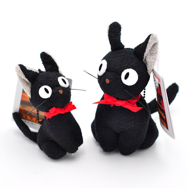 Kikis expressbud Jiji katt plyschleksak hänge mjuk docka väska tillbehör~ 9cm