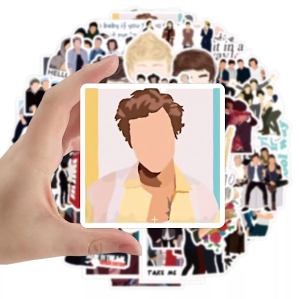 50 st One Direction Niall Liam Harry Louis Tomlinson Scrapbook Graffiti Stickers