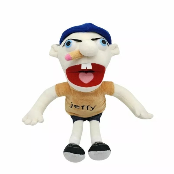 Jeffy Hand Puppet Boy Joseph Cody feebee Plyschleksaksdocka Avtagbar present Jeffy 40CM