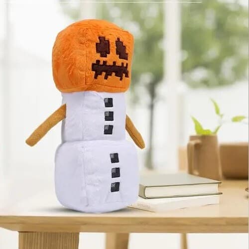 18cm Snögolem Minecraft Plyschleksaker Fylld Docka Mjukisdjur Leksak Barnpresenter
