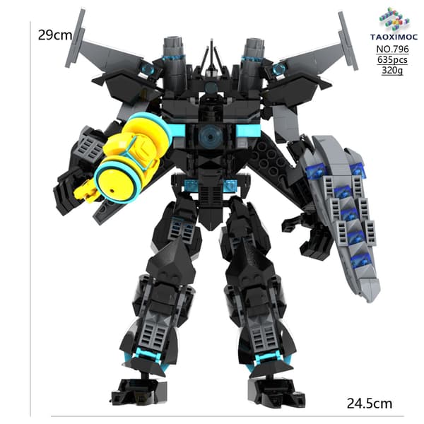Mini Kameraman Modell Byggklossar Set för Skibidi Toalett MOC Klossar Leksaker MOC 735
