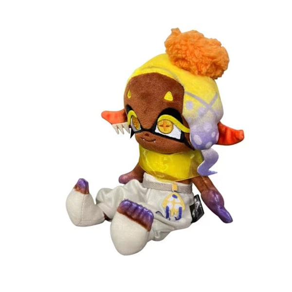 Omgivande Splatoon Plysch Gosedjur Mjuka Prydnadskuddar Presentdockor B One Size