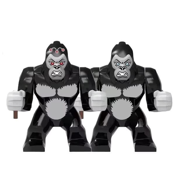 Godzillaes Filmserie Stor Dinosaurie Byggkloss Monsterking Mini Animation A 06