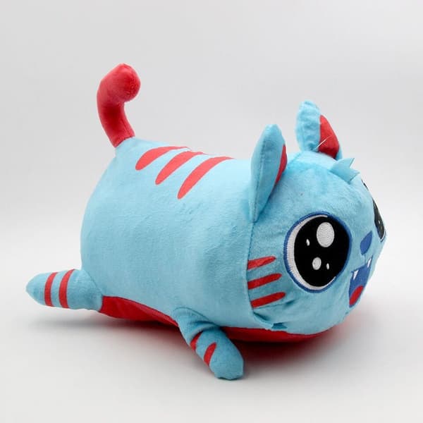 25cm Game Gravycatman Blue Cat Plyschleksak Mjuk fylld docka Present för barn