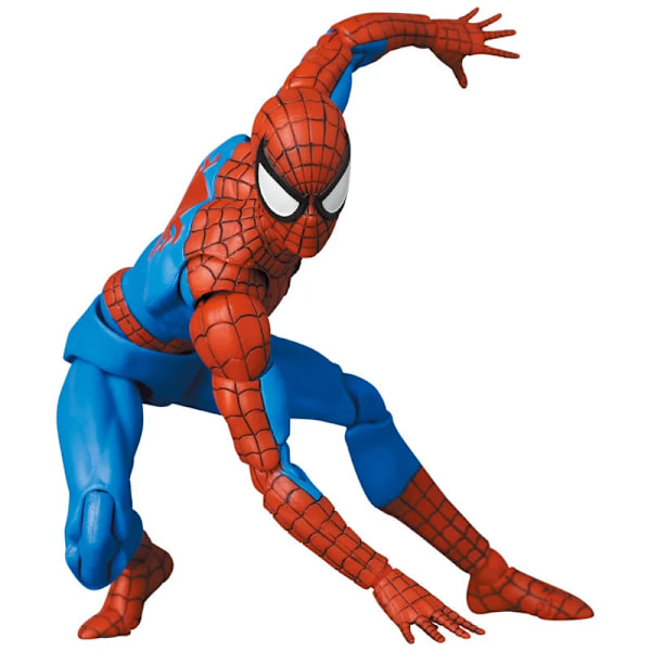 MAFEX No.185 Amazing Spider-Man Klassisk Kostym Ver 6" Actionfigur Samlarobjekt