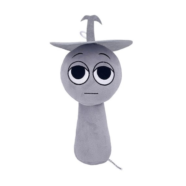 Sprunki Plyschleksak 20cm Simon Oren Winda Sprunki Karaktär Docka Plyschleksak Present Light Grey