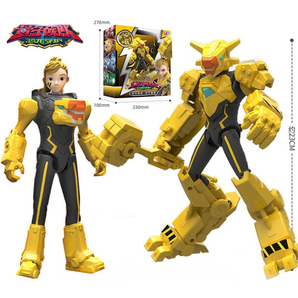 Quantum Heroes Dinoster Guardians LUCIO JAYMIN OZ Trina Action Figur Leksak Presenter DELBY With Original Box