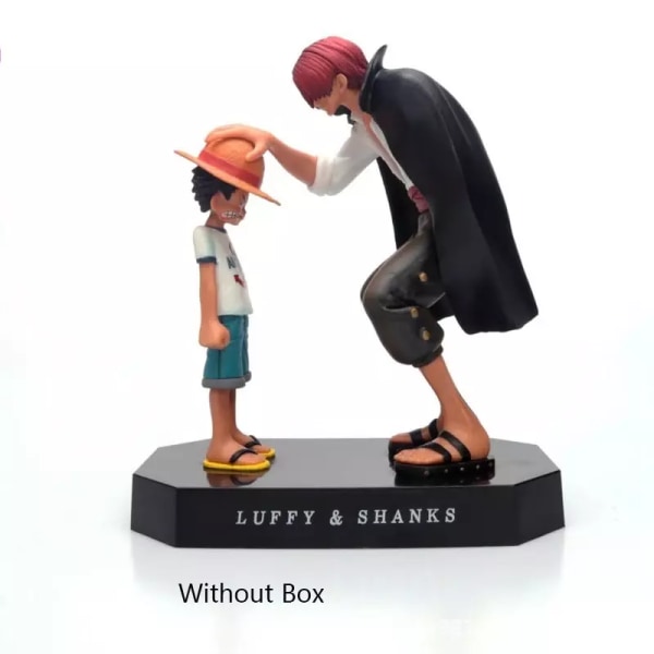 One Piece Anime Figur Four Emperors Shanks halmhatt Luffy Action Sabo Ace Without Box
