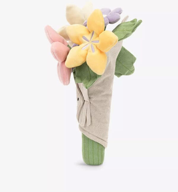 Amuseable Bukett med Blommor Gosedjur Barnpresent till Flickvän Plysch mjuk