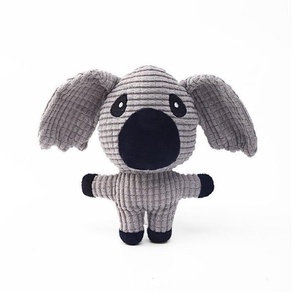 Hundleksak Tuggdjur Pipande Plysch Valp Mjuka Leksaker Tålig Stresslindring Husdjursleksaker Koala
