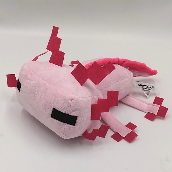 MC Docka Leksak Grön 30 cm Minecraft Axolotl Plyschdocka Mjuk Fylld Anime Gåva Green Axolotl