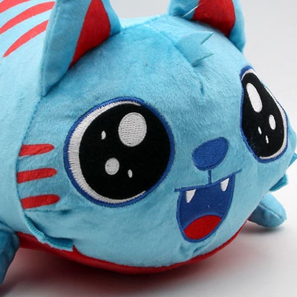 25cm Game Gravycatman Blue Cat Plyschleksak Mjuk fylld docka Present för barn