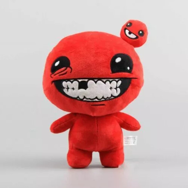 The Binding of Isaac Rebirth Keeper Super Meat Boy Magdalena Plyschleksaksdocka 12'' Super Meat Boy
