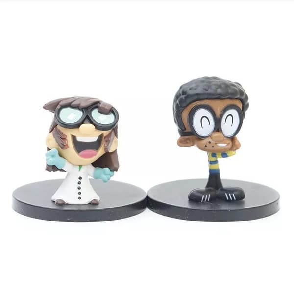 Barn 8-pack The Loud House Figurleksaker från TV-programmet Nickelodeon 5-8 cm