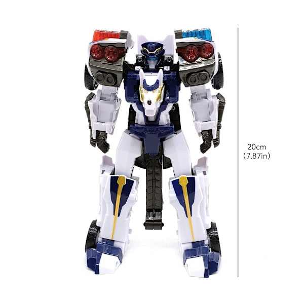 Tobot V Galaxy Detectives Transformer Robot Figur Tank Best Trail Bil Lastbil Leksak Sergeant Justice