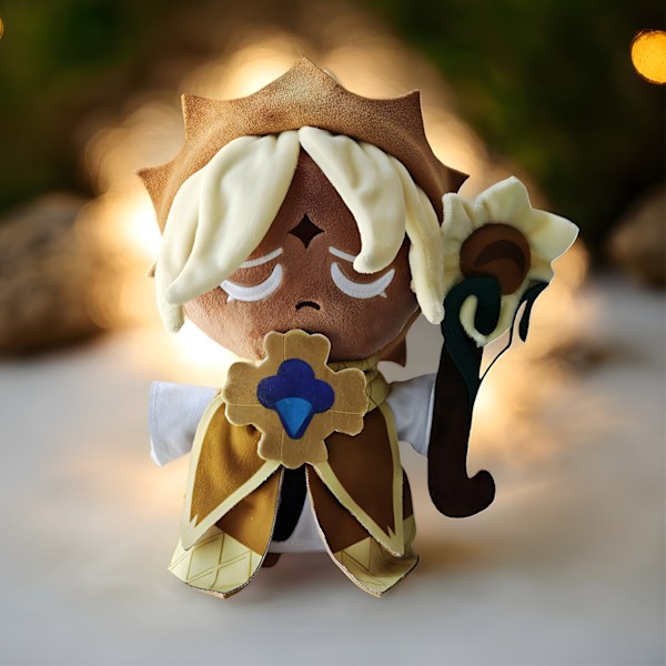 Ren Vanilj-Kaka Figur Plyschdocka Cookie Run: Kingdom Spelkollektion Docka