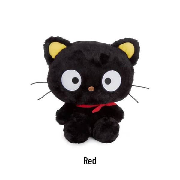 Sanrio Chococat plyschdocka barn följer med leksak Söt kattfylld dockapresent Red