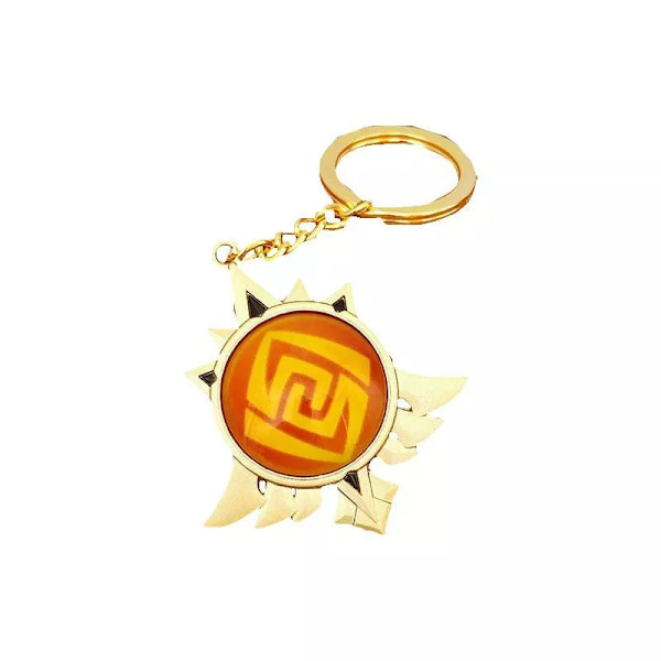 Genshin Impact Seven Elements Nyckelring Geo Anemo Electro Dendro Hydro Pyro Cryo 13