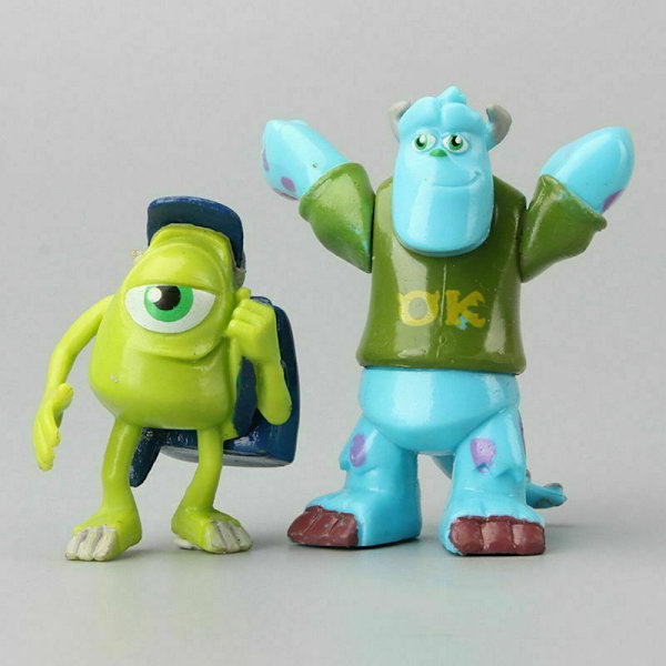 12st Monsters University Mike Sully Monsters Inc Actionfigur Barnpresenter leksak