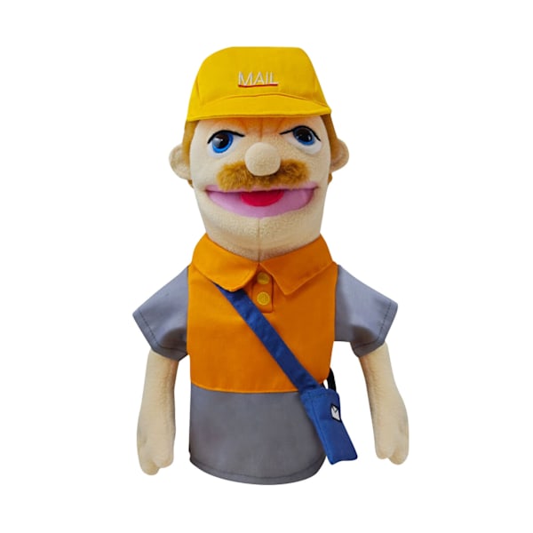 Mjuk plyschleksak handdocka, roliga dockor leksak professionell karaktär handdocka 0 #09