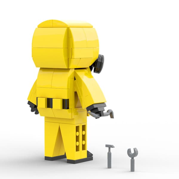 136 st Explorer Escape The Backrooms MOC Byggklossar Skräckspelsfigur Leksak