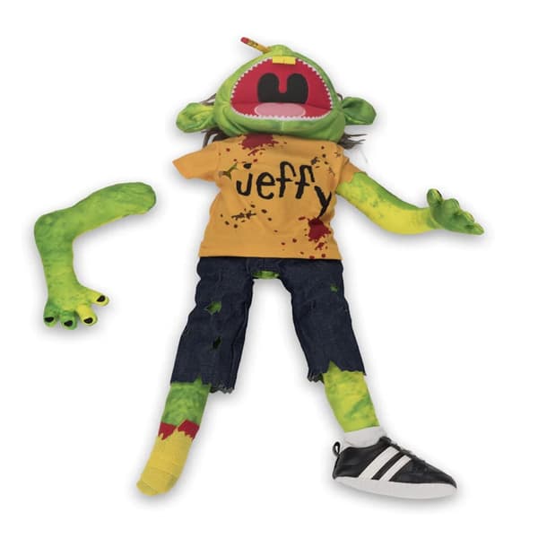 Mjuk plyschdocka handdocka för lekhus, busig rolig dockleksak ❥ C:30CM One Size