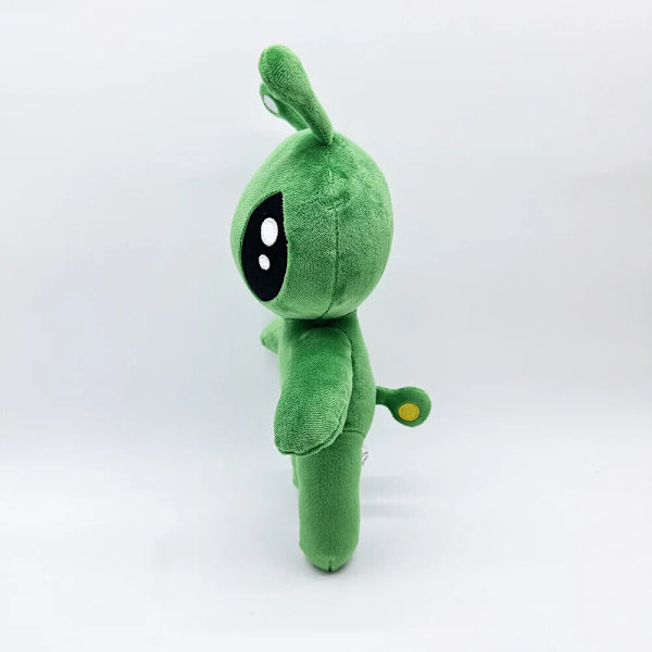 IKEA Aftonsparv Mjukleksak Gosedjur Plyschdocka Grön Alien Barnpresenter 34 cm