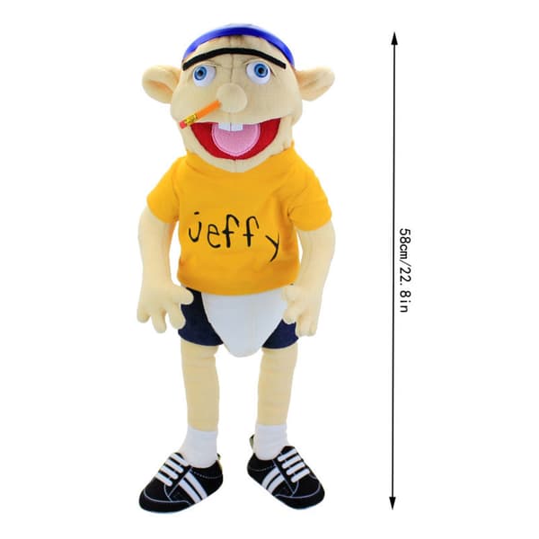 1-2 st Rolig Plyschleksak Tecknad Spel Gosedjur Julklapp Handdocka· mjuk C (2PC) Hand Puppet