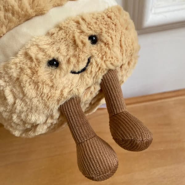 Jellycat Amuseable Födelsedagstårta Plysch Helt Ny med Etiketter Samlarobjekt Present leksak mjuk