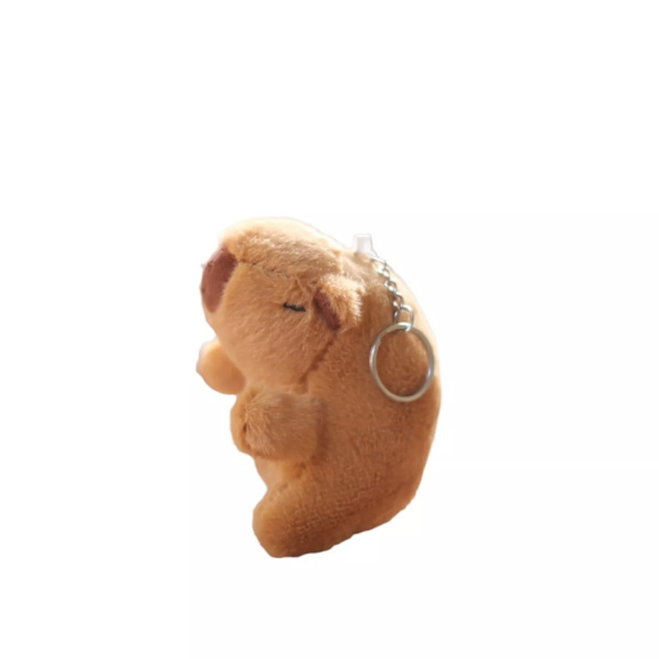 Söt och gosig Capybara nyckelring docka för barn och vuxna StyleA