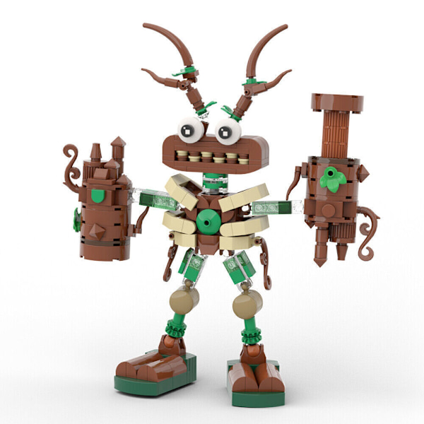 Byggklossar Set Wubbox Spelfigurer MOC Modell Tegelstenar Leksaker Barnpresent