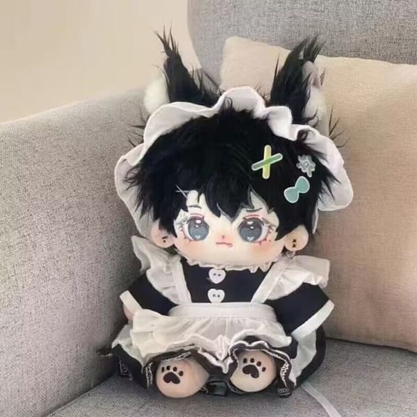 Bomullsdocka 20 cm plyschdocka Anime Perifer docka Söt gosseleksak för barn Present