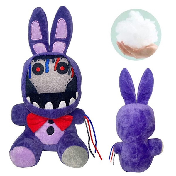 FNAF Security Breach Bonnie Doll Plysch Mardröm Freddy Gosedjur Present