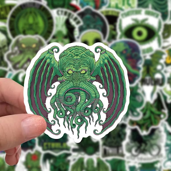 50st Cthulhu Mythos Great Old Ones Symbol Stickers Kindle Ipad Laptop Graffiti