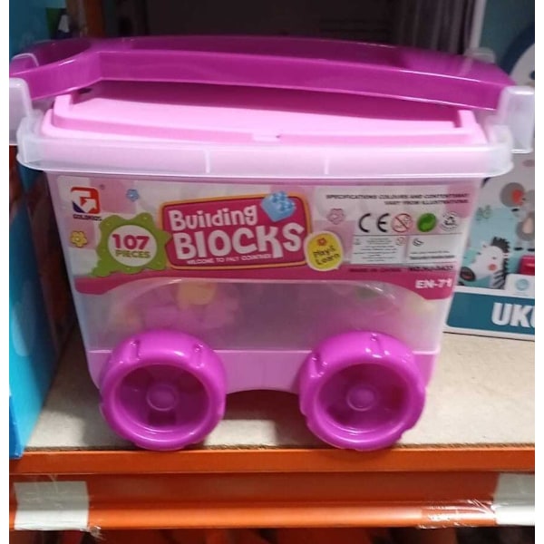 Rymd Byggklossar För Barn Pedagogisk Konstruktionsleksak Set med 150/100 st Simple Blocks