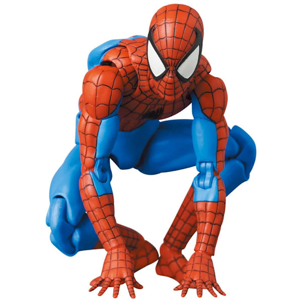 MAFEX No.185 Amazing Spider-Man Klassisk Kostym Ver 6" Actionfigur Samlarobjekt