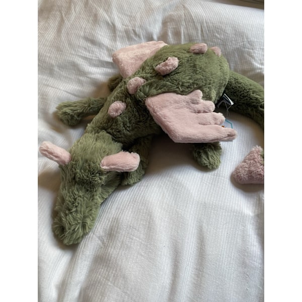 JellyCat Jätte 50cm Matcha Drake Mytisk Plyschleksak BNWT mjuk