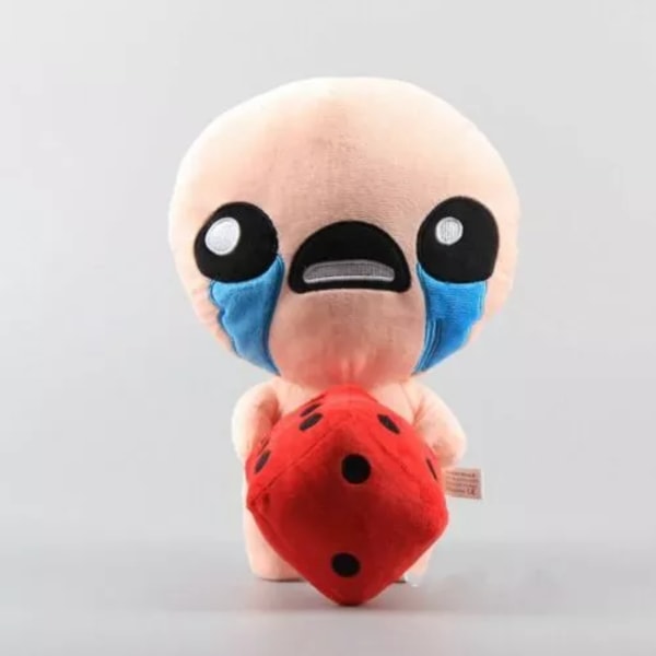 The Binding of Isaac Rebirth Keeper Super Meat Boy Magdalena Plyschleksaksdocka 12'' Isaac with D6 Dice