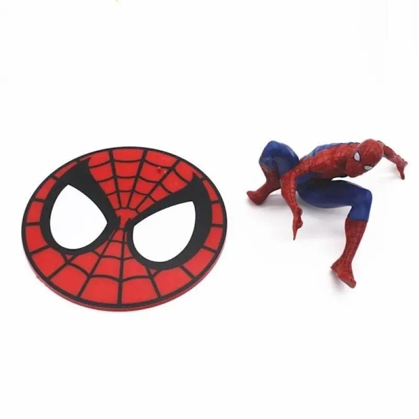 Handgjord Spider-Man Figurin - Marvel Avengers Modell med Displaybas