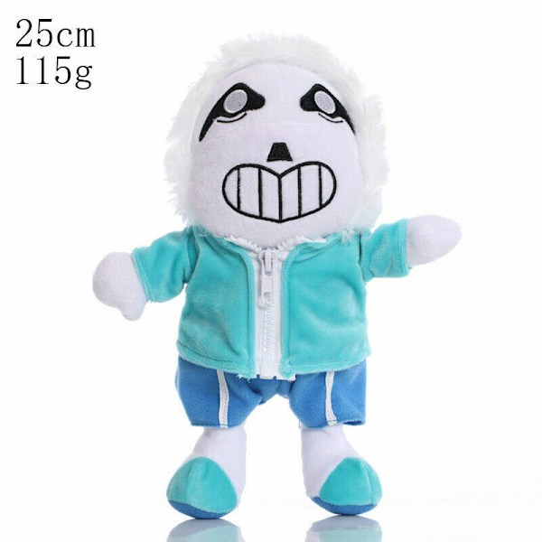 Deltarune Undertale Lancer Ralsei Asriel Plysch Figur Leksak Mjuk Fylld Docka Gåva Blue Stand Zombie 25cm