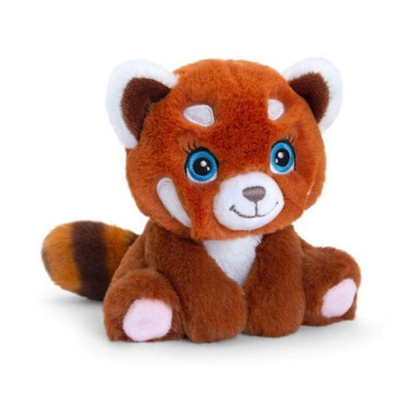 Keeleco Adoptable World Plyschleksaker 100 % återvunnet material Miljövänliga krambara RED PANDA