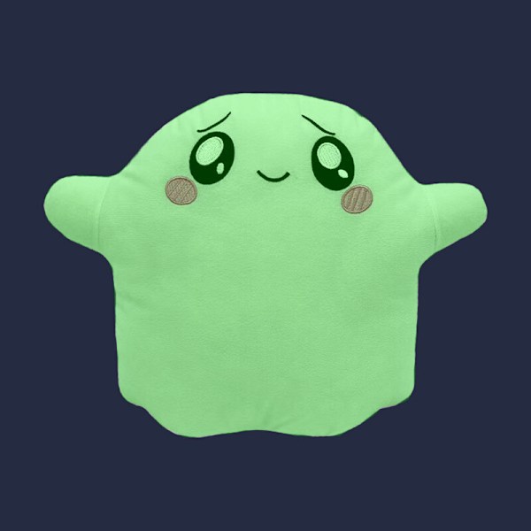 Självlysande LankyBox rock plyschleksak förvandlas till en självlysande mjuk docka Luminous Ghost 24*31.5CM
