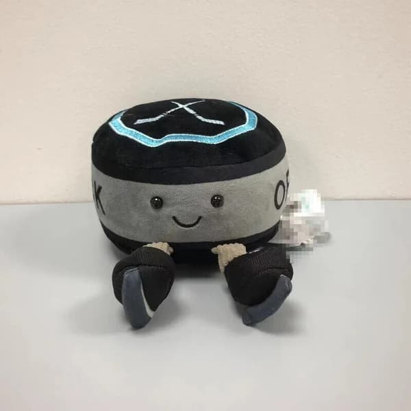 Jellycat Amuseable Söt Hockeypuck 10cm Mjuk Leksak - Helt Ny med Etikett och Presentpåse