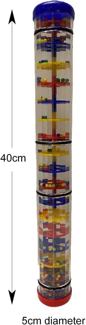 Regnmakare för barn Utbildning Leksaker Rain Stick Shaker Musik Sensorisk Hörsel 40 CM