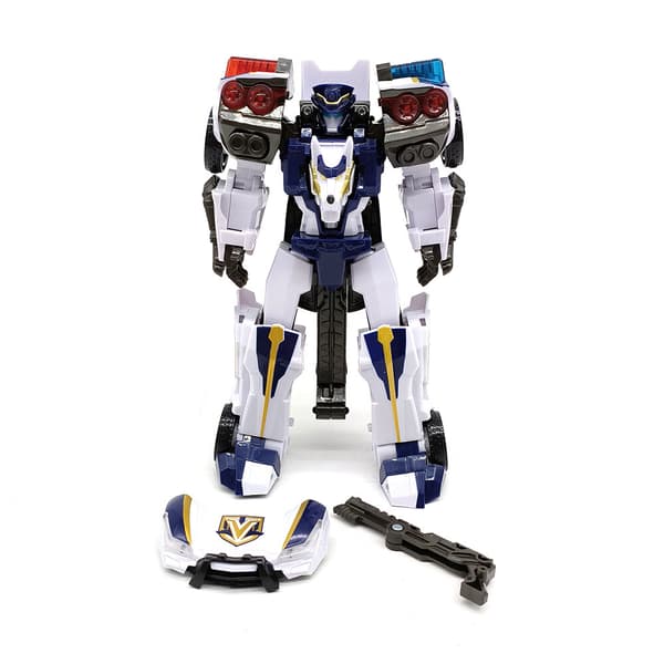 Tobot V Galaxy Detectives Transformer Robot Figur Tank Best Trail Bil Lastbil Leksak Shuttle